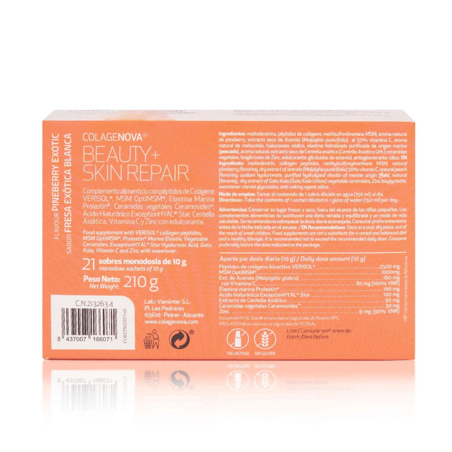 Colagenova Beauty Skin Repair informacion