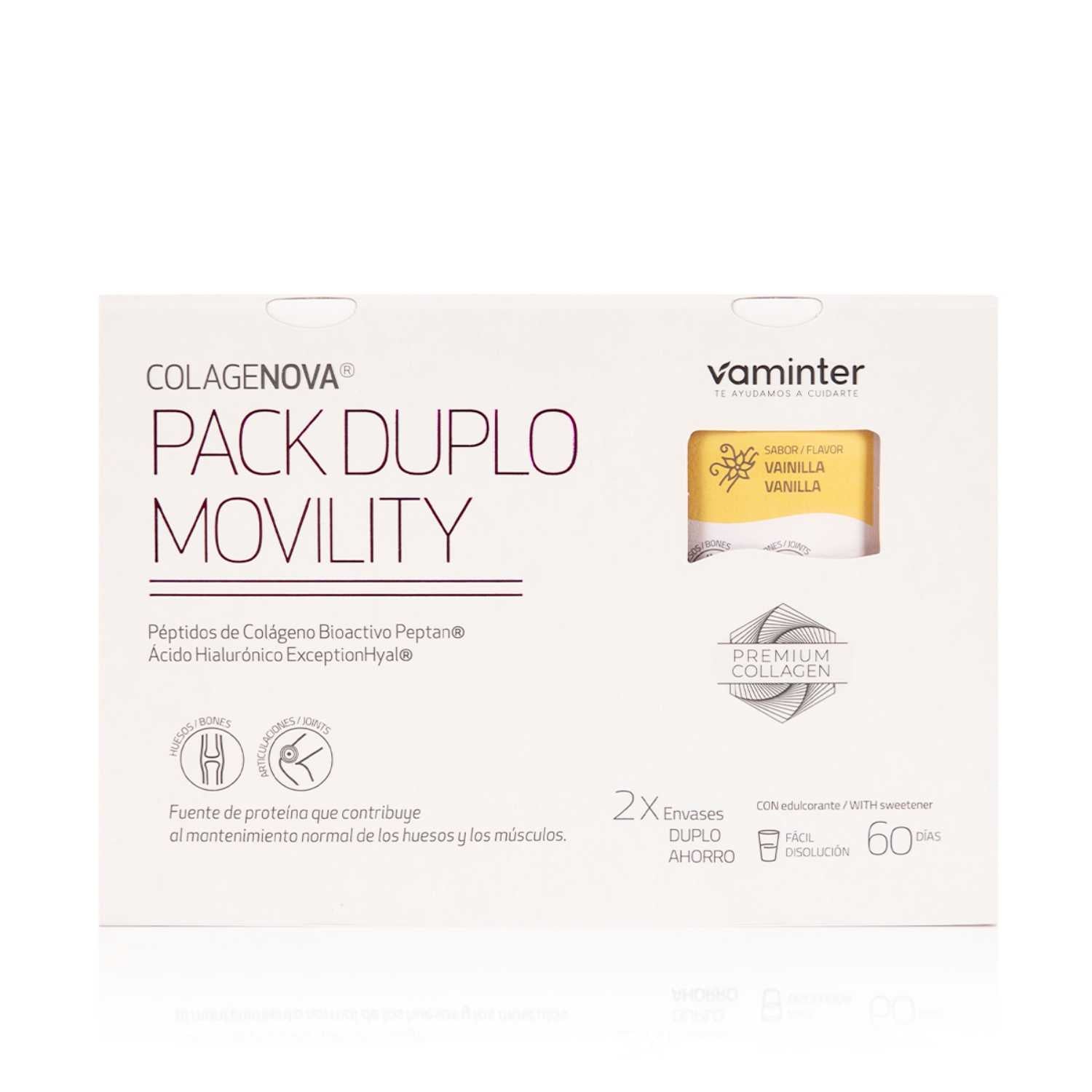 Colagenova Movility Pack Duplo - Sabor Vainilla